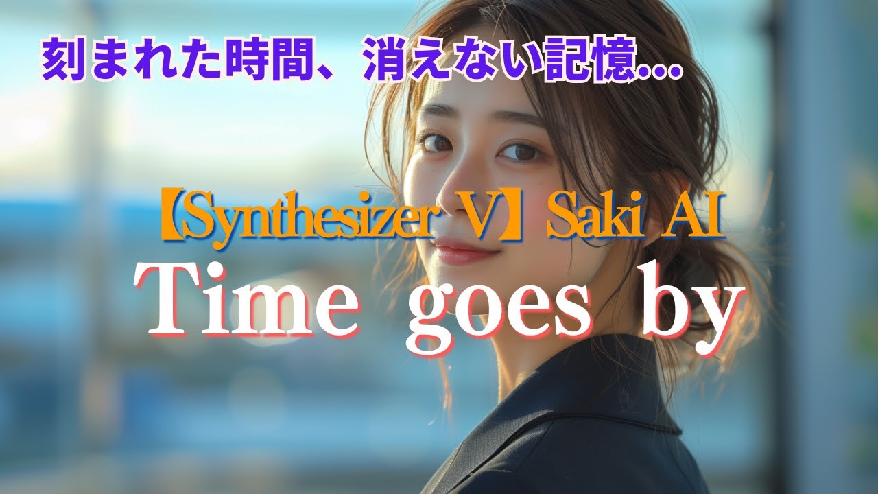 Time goes by【Synthesizer V】Saki AI  #SynthesizerV #VOCALOID #music #song