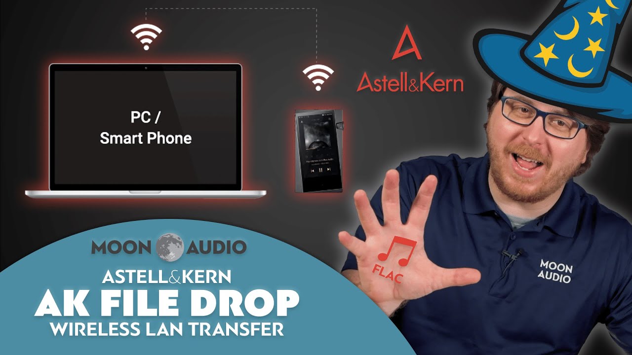 Astell&Kern AK File Drop Tutorial & Review | Moon Audio
