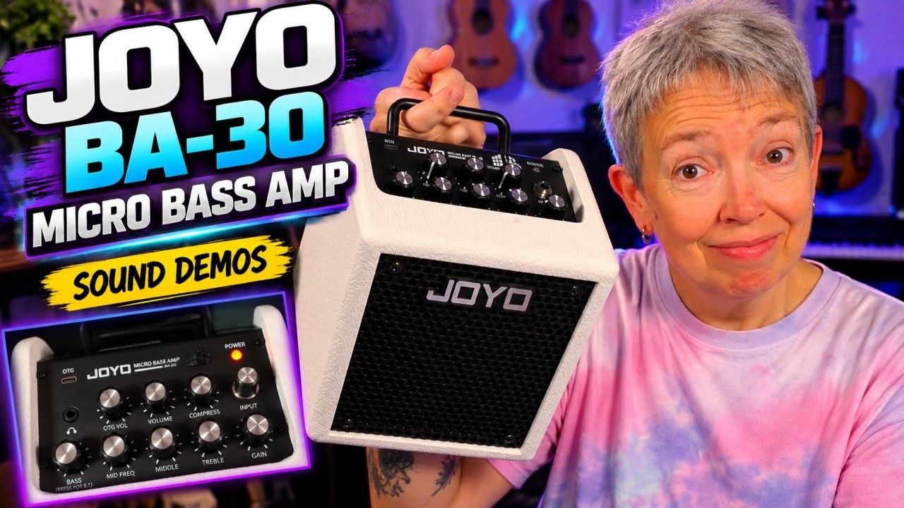 Басовый усилитель Joyo BA-30 | Обзор микроусилителя для бас-гитары с демонстрацией звучания
