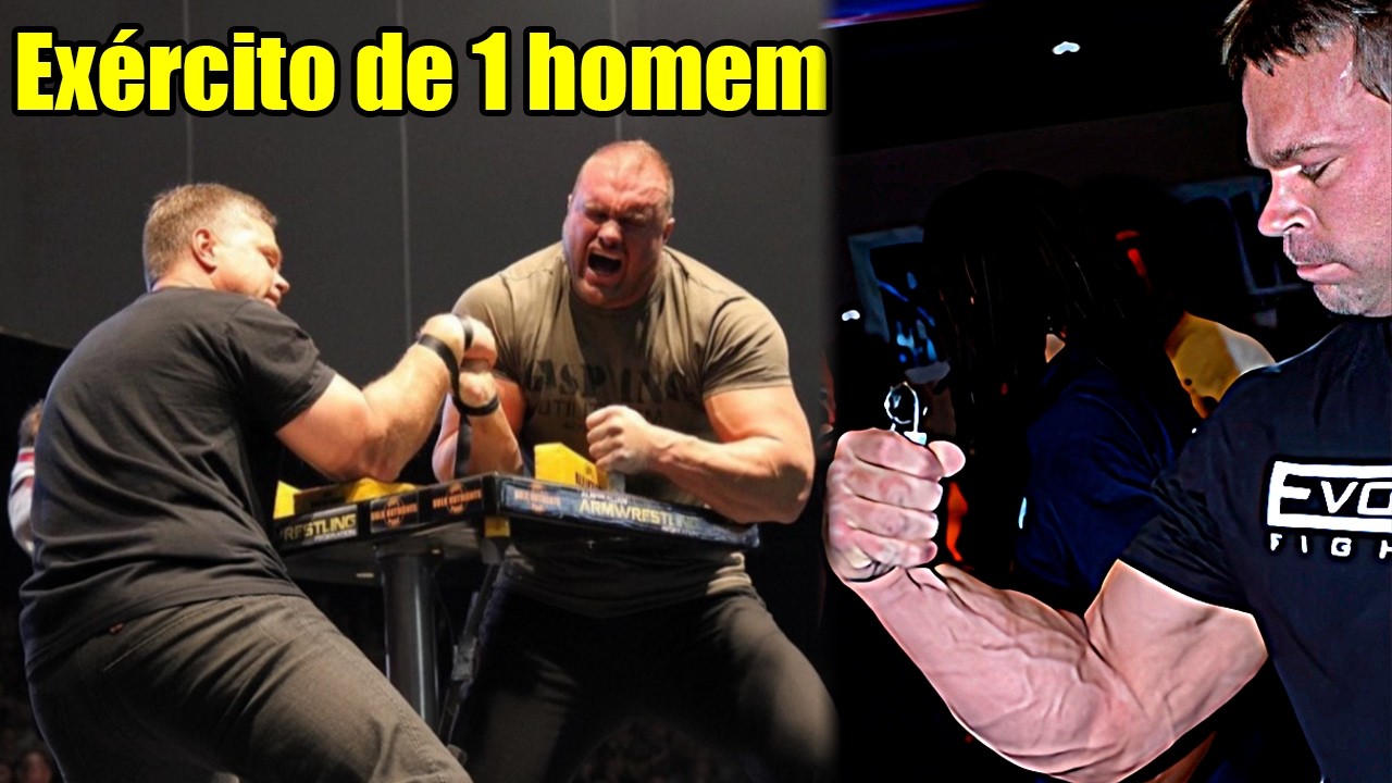 O Dia que John Brzenk fez o IMPOSSÍVEL na Luta de Braço! (Armwrestling)