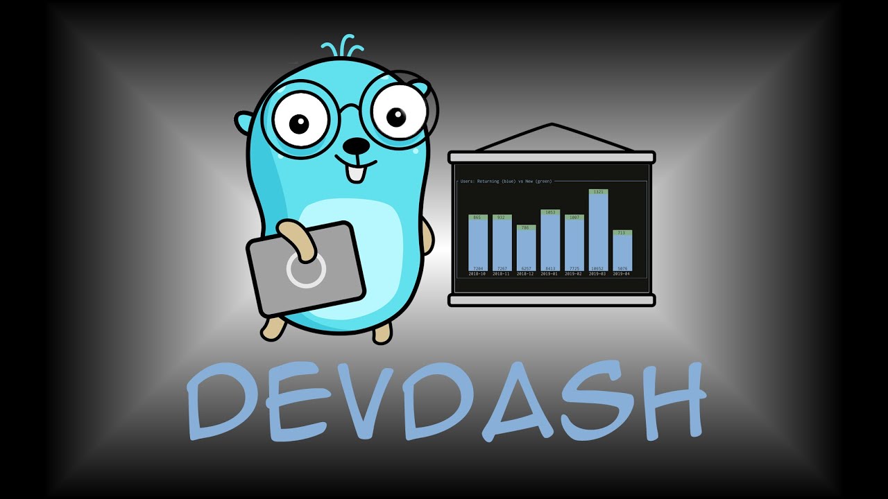 Highly configurable terminal dashboards with DevDash