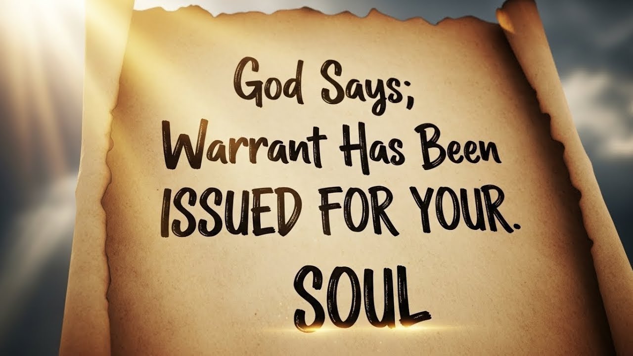 God Says; Warrant Has Been ISSUED FOR YOUR God Message Today #bible #jesus #divinewords