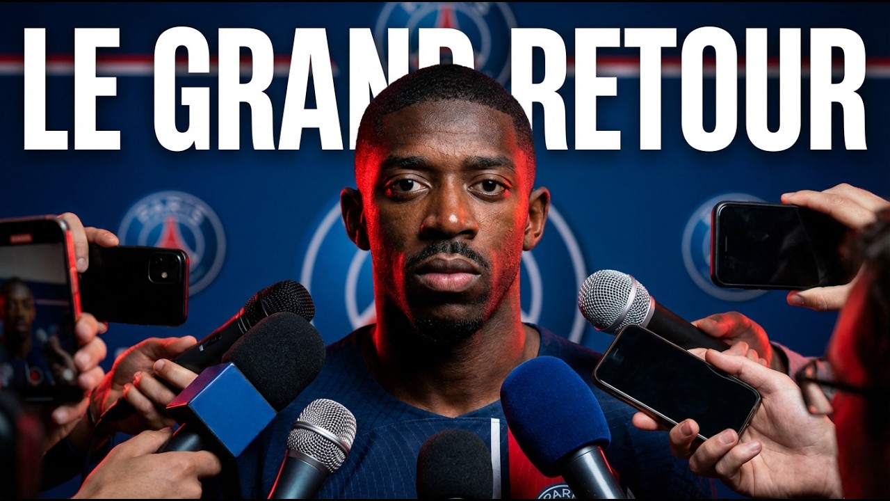 Les mots d’Ousmane Dembélé après la très large victoire du PSG dans le Classique contre l’OM