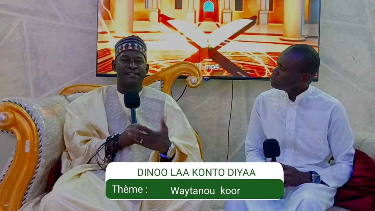 Émission Dinoo Laa Konto DiYaa 1vce Oustaz DIABY GASSAMA  Et Arona DIAW