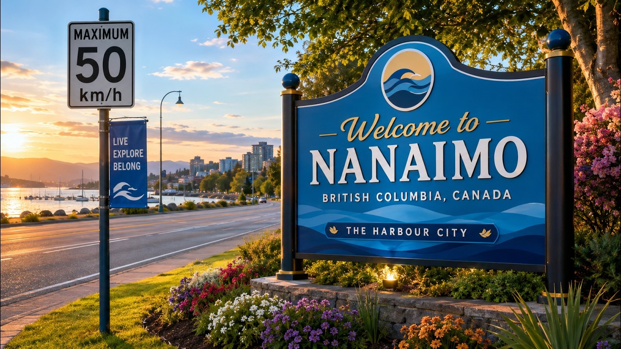 Welcome to Nanaimo BC, Canada