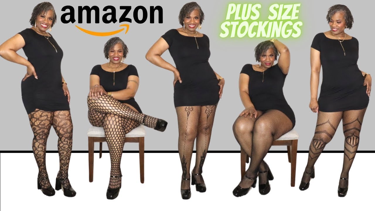 Amazon Plus Size Fishnet Stockings - Highly Requested!