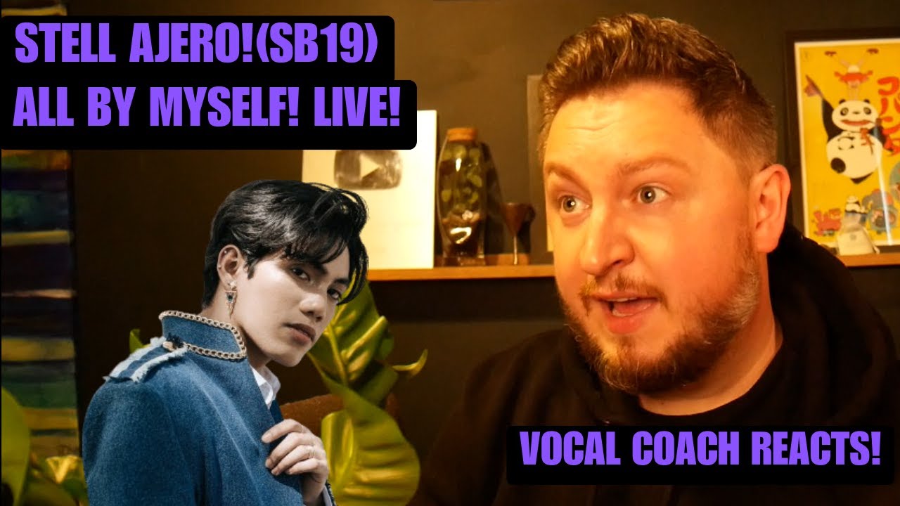 Реакция преподавателя по вокалу! Stell Ajero! (SB19) All By Myself! Live!
