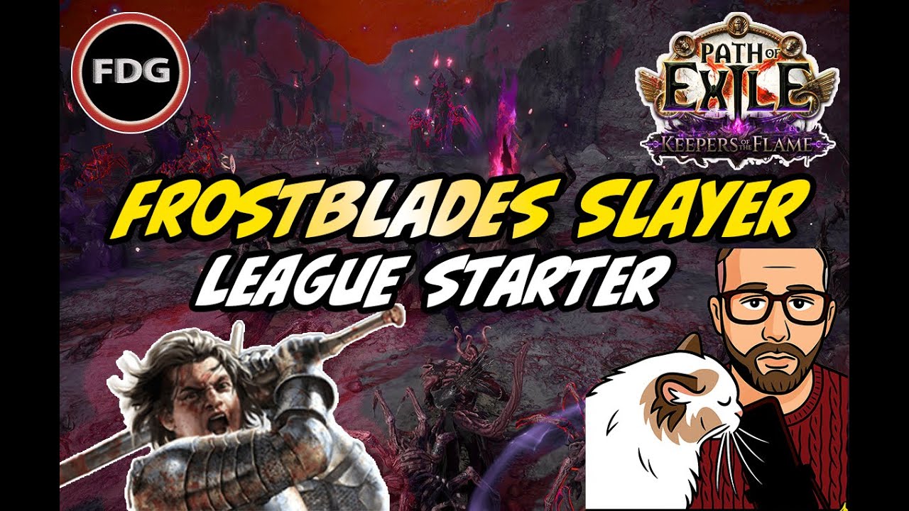 Заморозьте всё! Стартовая лига Frost Blades Slayer POE 3.27 Keepers of the Flame