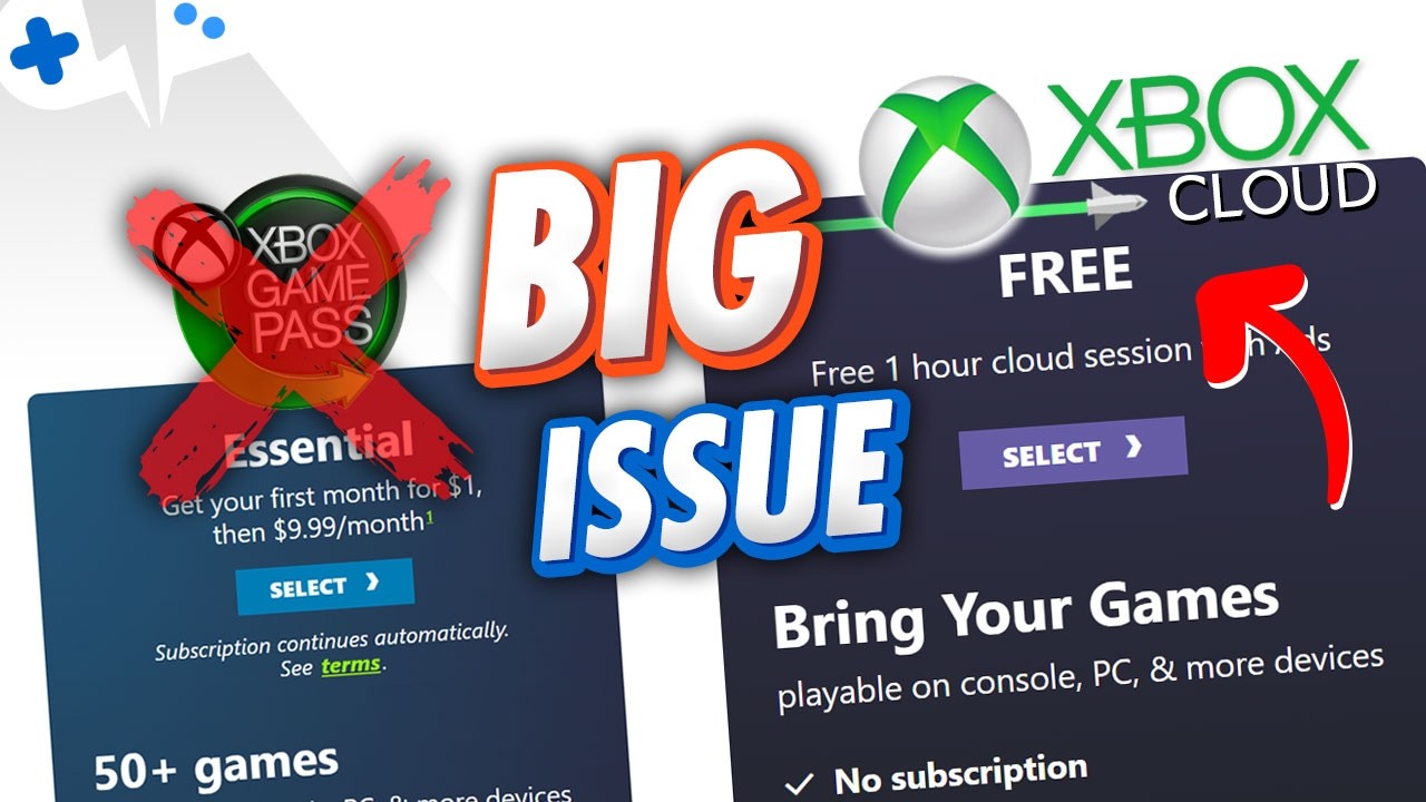 XBOX Cloud Gaming FREE Tier is a BIG Problem!