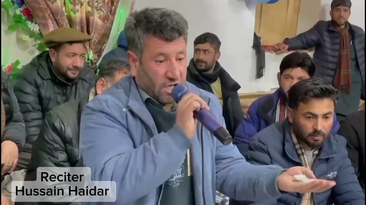 Burushaski Manqabat | قرآن لو ییژم |#Shaban | Hussain Haidar | #hussainemaraka