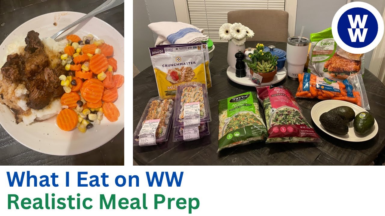 What I Eat on Weight Watchers | WW Grocery Haul | Calorie Counting | Meal Prep for Weight Loss