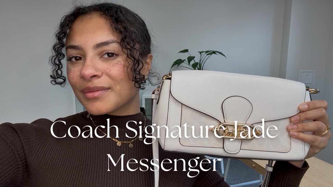 Обзор куртки Coach Signature Jade Messenger