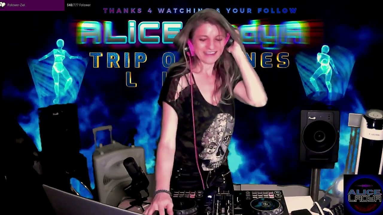 TRIP OF TONES  Underground  DJ Mix   -  ALiCE.LadyA #techno  #deeptechno #acid #progtrance  #twitch