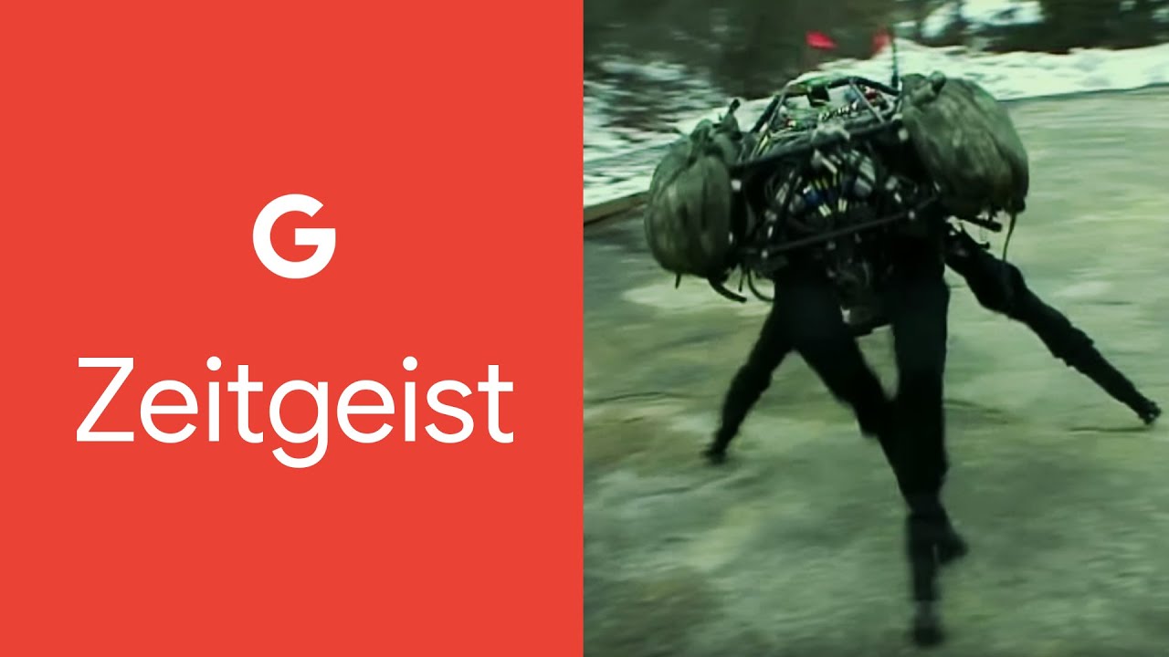 BigDog Accidentally Walked on Ice | Marc Raibert | Google Zeitgeist