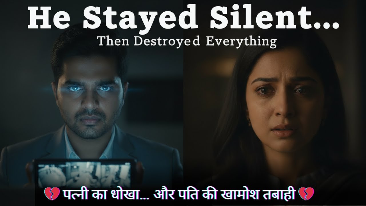 💔 पत्नी का धोखा… और पति की खामोश तबाही 💔 | Emotional Heart Touching  story