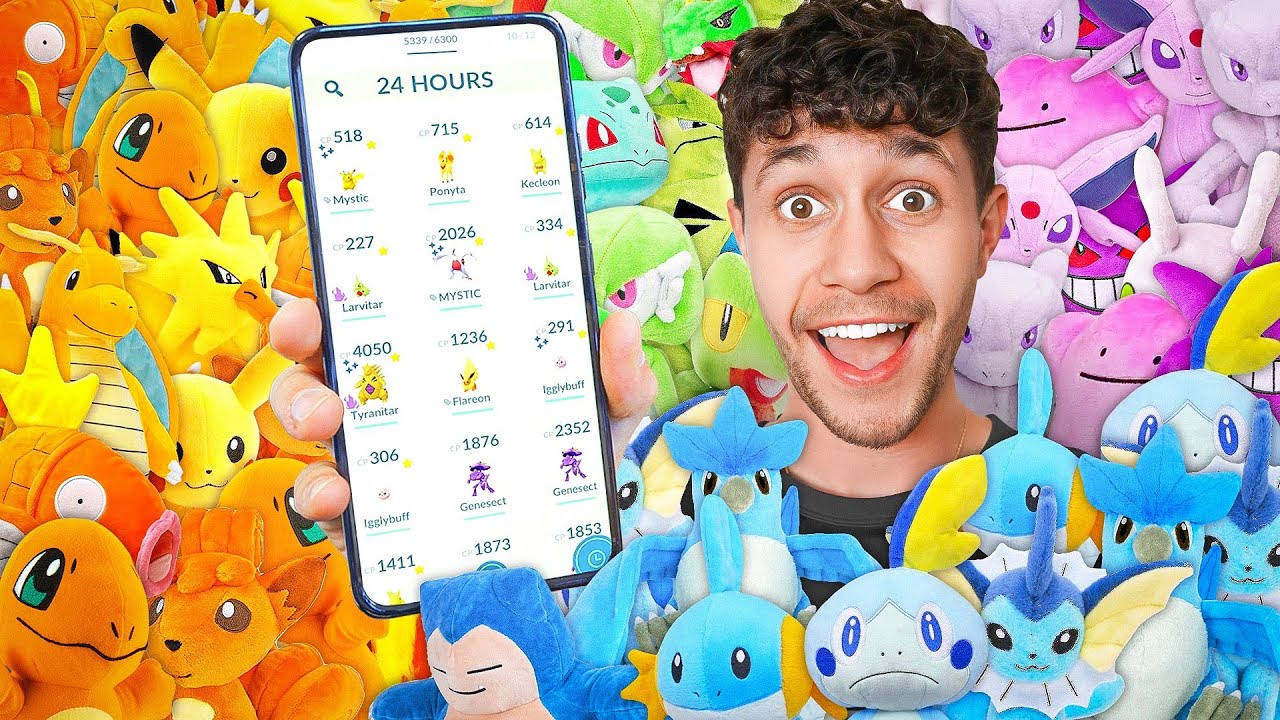 Buying Every Pokémon I Catch for 24 Hours