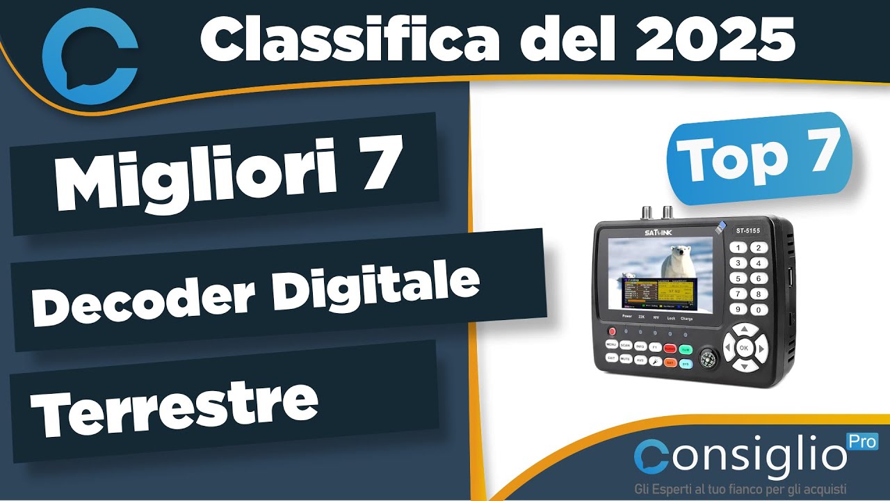 Migliori decoder digitale terrestre Qualit&agrave; Prezzo 2025