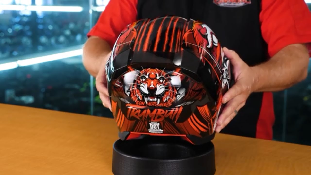 New! Icon Airflite Trumbull Full Face Helmet Graphic Introduction