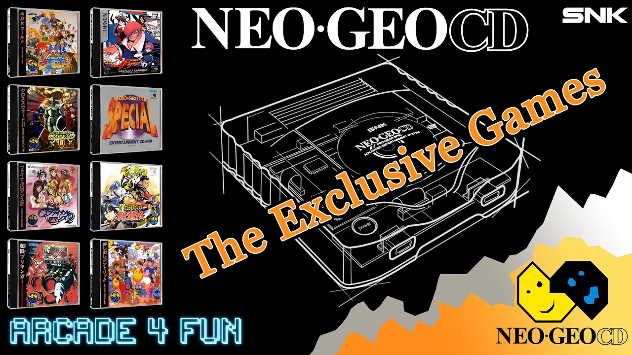 Neo Geo CD The Exclusive Games