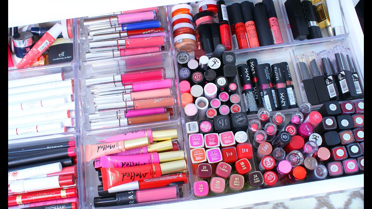 HUGE MAKEUP DECLUTTER: LIPSTICKS