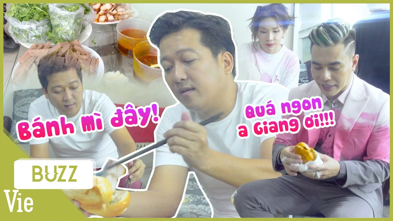 Trường Giang đãi ekip Chọn Ai Đây BÁNH MÌ CHẢ BÒ ngon nhức nhối, Dương Lâm yêu cầu mở bán ngay