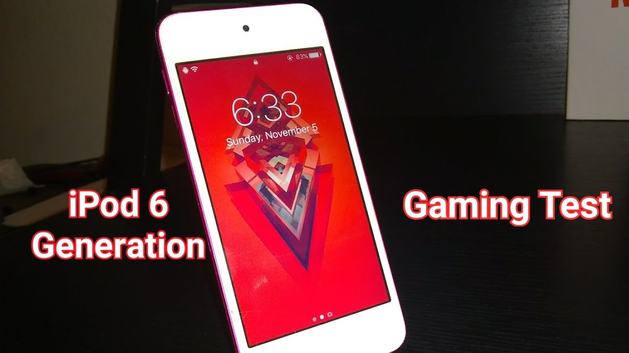 Gaming on the iPod 6 Generation|In 2017|Gaming Test