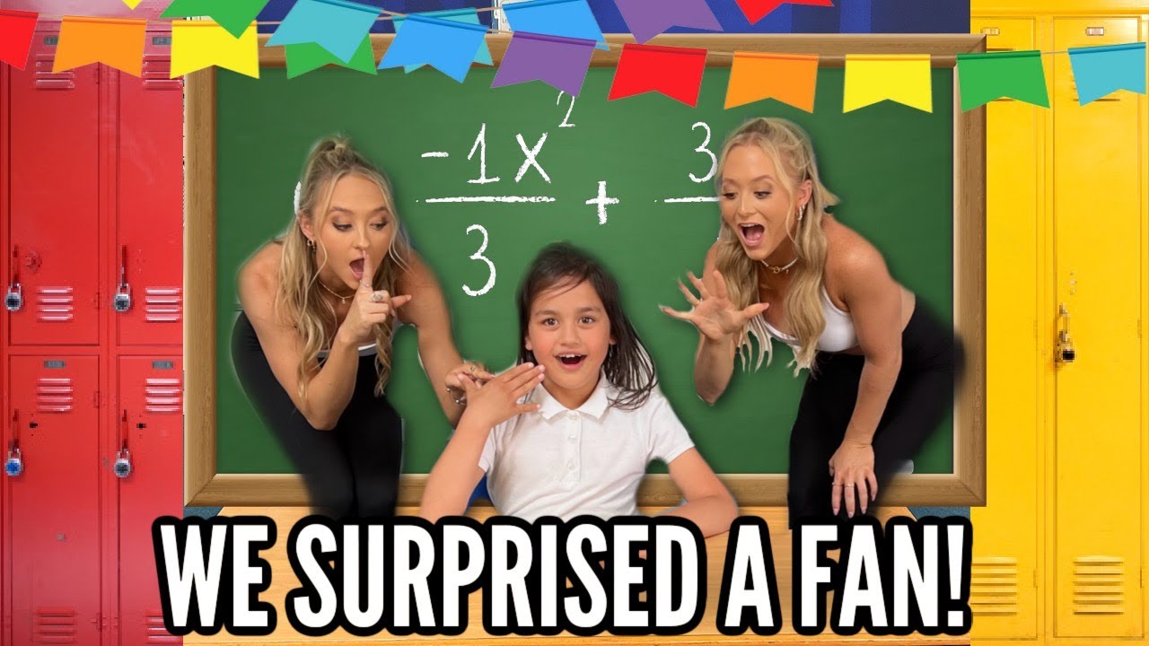 BACK TO SCHOOL SURPRISE! *EMOTIONAL*