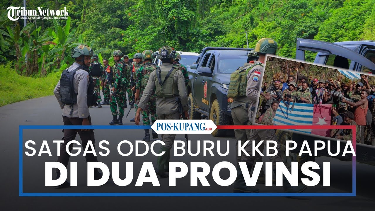 Satgas Damai Cartenz Fokus Buru KKB Papua di 2 Provinsi