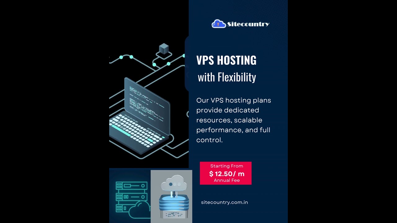 Unlock Flexibility with VPS Hosting from SiteCountry 