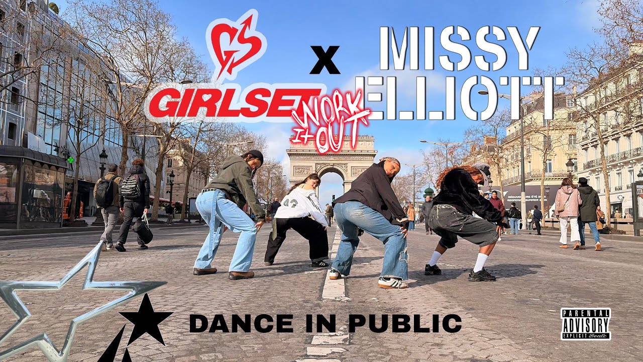 [DANCE IN PUBLIC / ONE TAKE] GIRLSET -  'Work It' (Missy Elliott) Dance Cover by BLOOD MOON