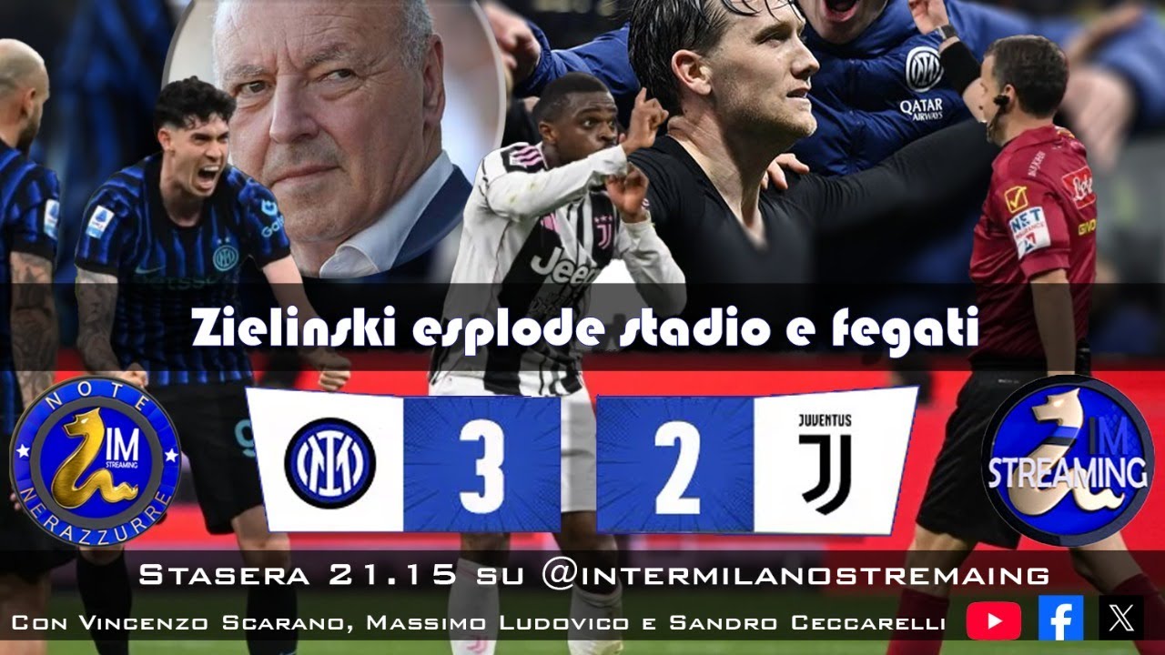 Zielinski, e apocalisse fu! Ipocrisia senza vergogna. Vittoria meritata, ecco Marotta!