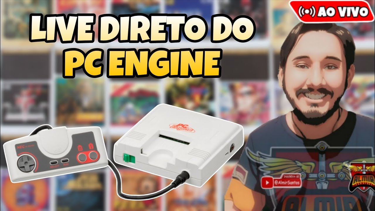 ENGINE Live Retrô - Direto do PC Engine - Ao Vivo