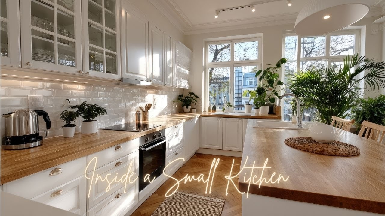 Inside a Small, Calm Kitchen — Everything in It's Place