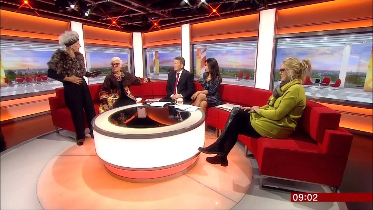 Sue Bourne, Sue Kreitzman and Bridget Sojourner on BBC Breakfast