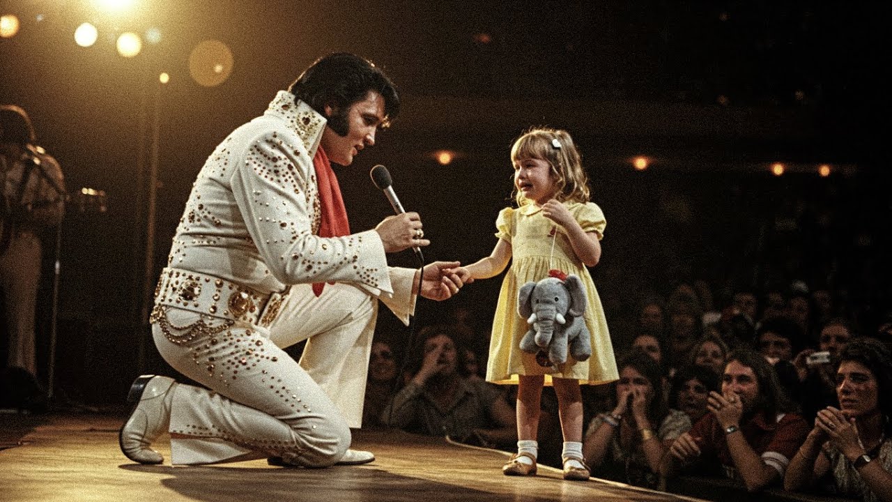 ELVIS stopped his concert for a CRYING CHILD — what happened next BROKE 4,600 hearts