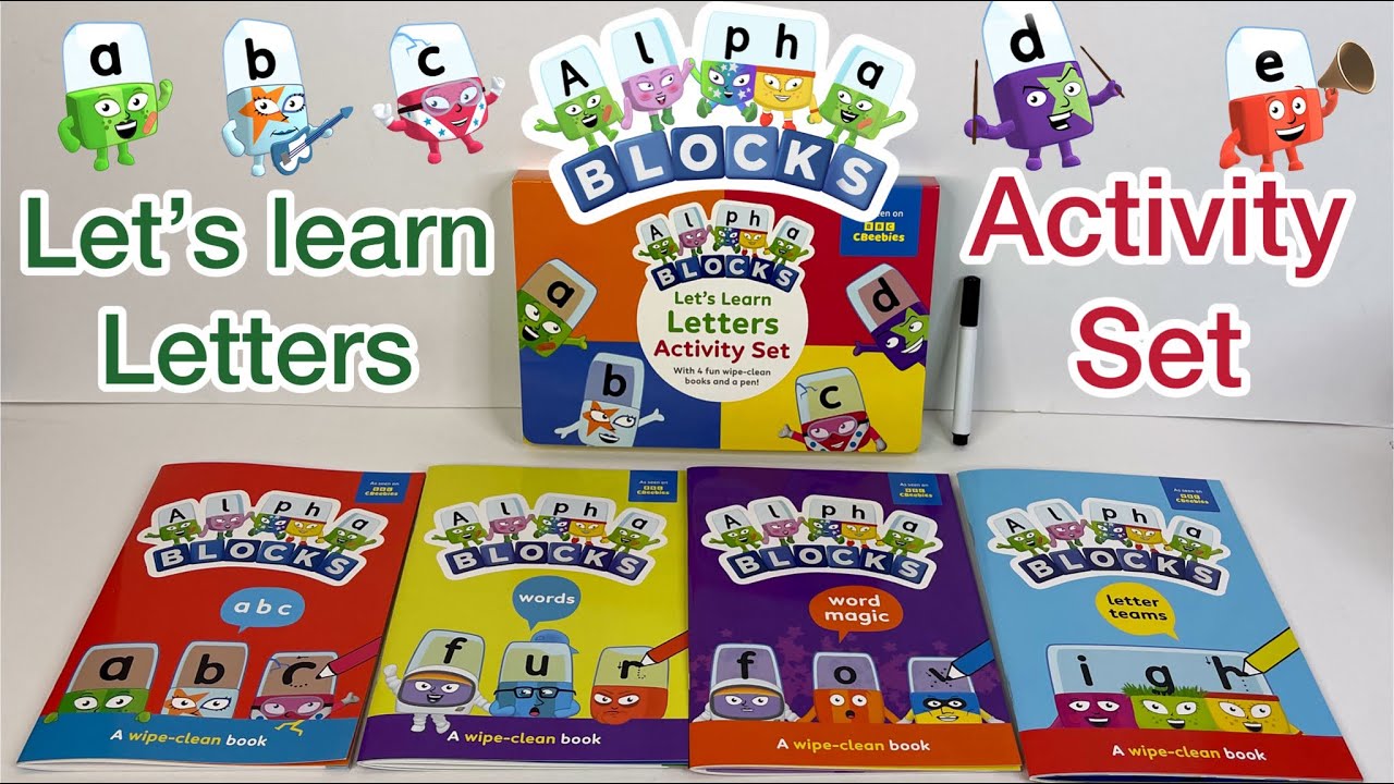 Alphablocks - Let’s learn Letters, Activity Set 🔤🔠