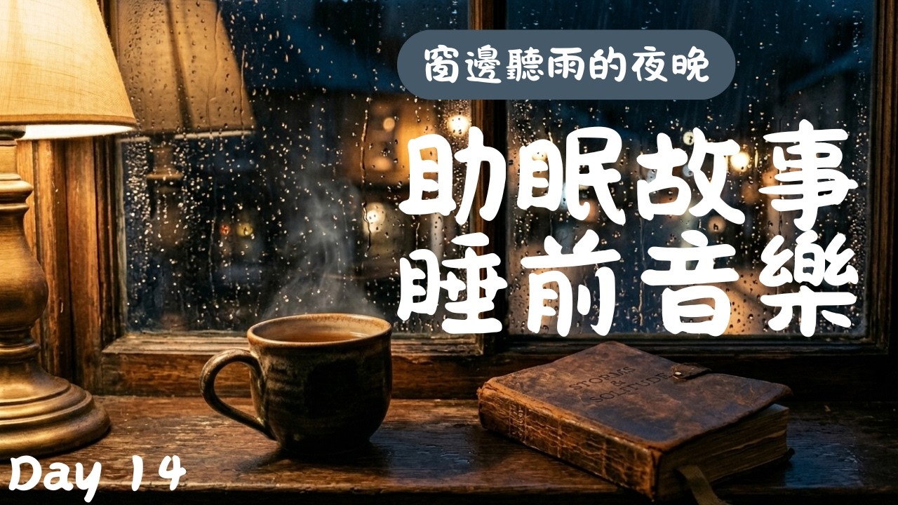 窗邊聽雨的夜晚｜腦內按摩 30分鐘｜改善焦慮、深度助眠