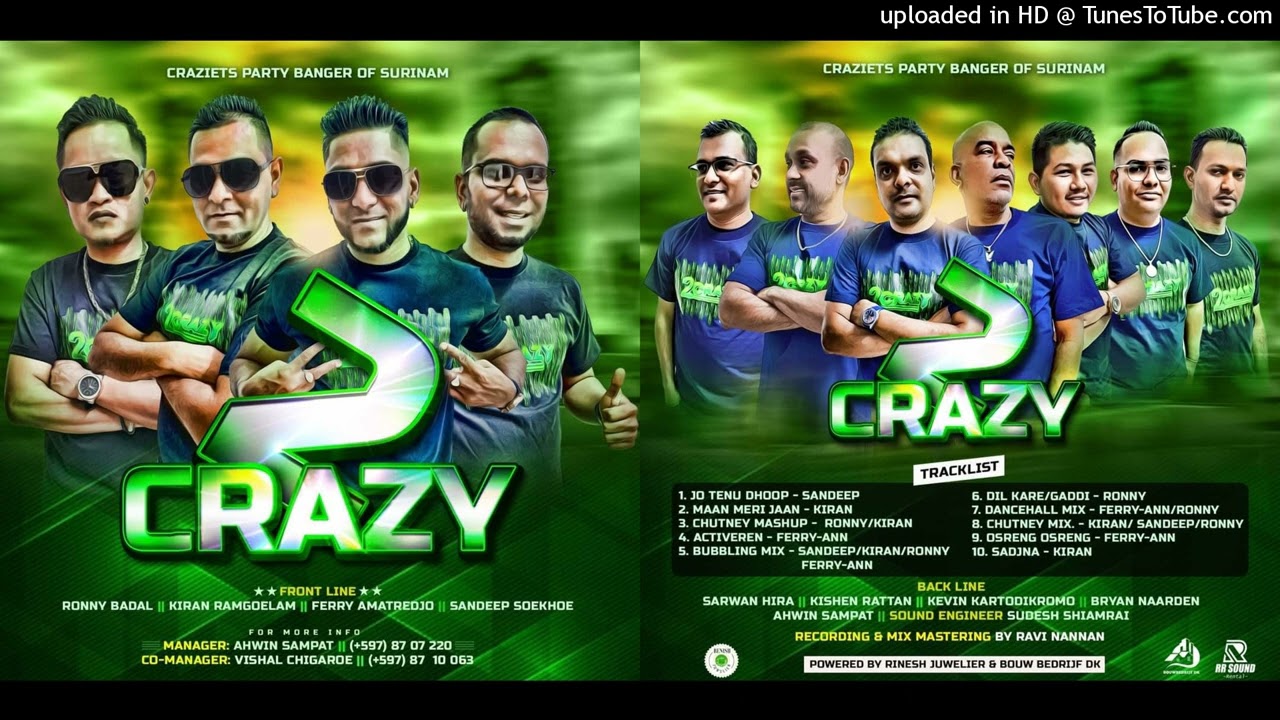 8.PANIYA MAIN NA JAIBE CHUTNEY MIX - MUZIEKFORMATIE 2CRAZY 2023