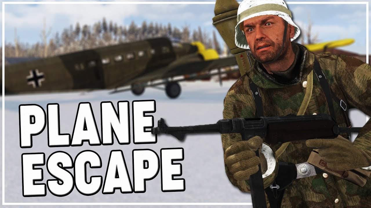 STEALING A PLANE TO LEAVE STALINGRAD | Arma 3 World War 2 Eastern Front