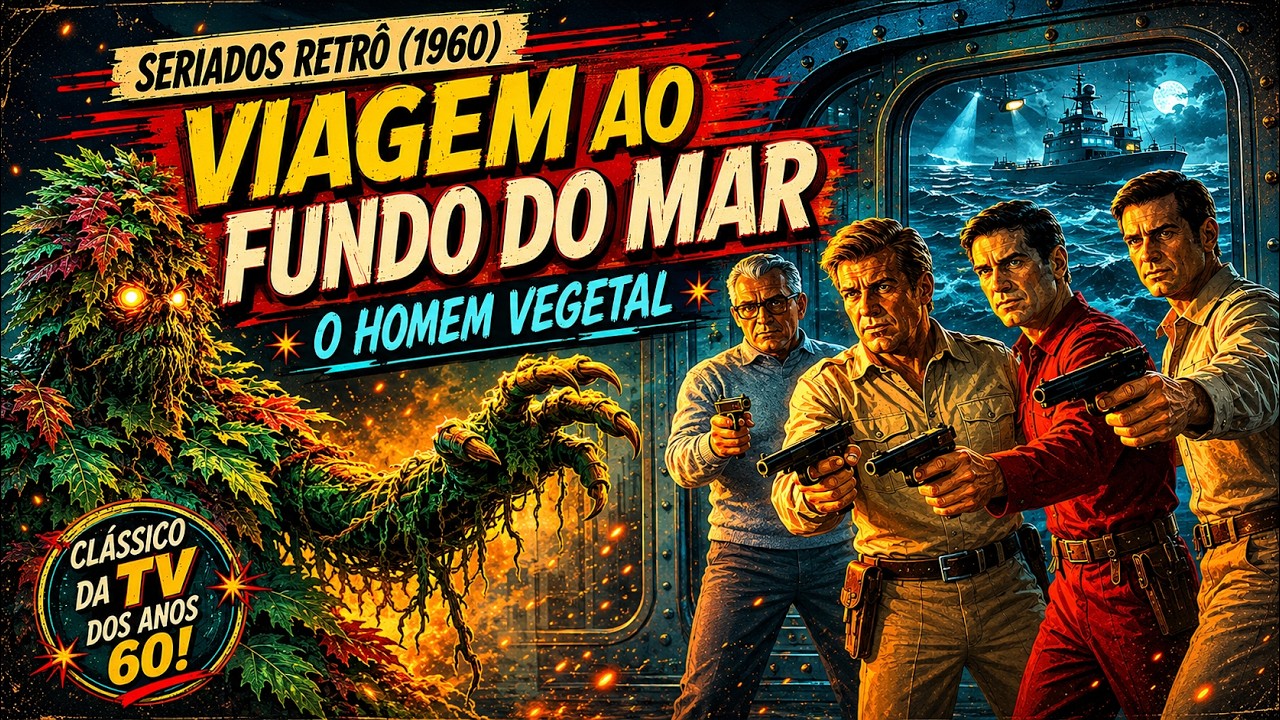 Seriados Retrô: Viagem ao Fundo do Mar - Ep. O HOMEM VEGETAL