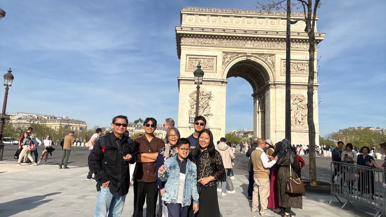 London To Paris Via English Channel Ferry လန်ဒန်မှပဲရစ်သို့ပင်လယ်ကူး 12April2024