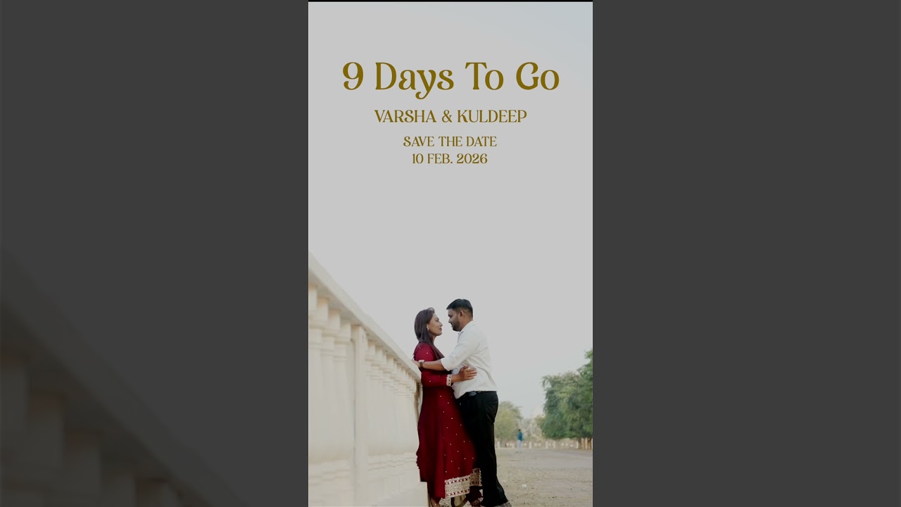 Kuldeep ❣️ Varsha 9 Days to go