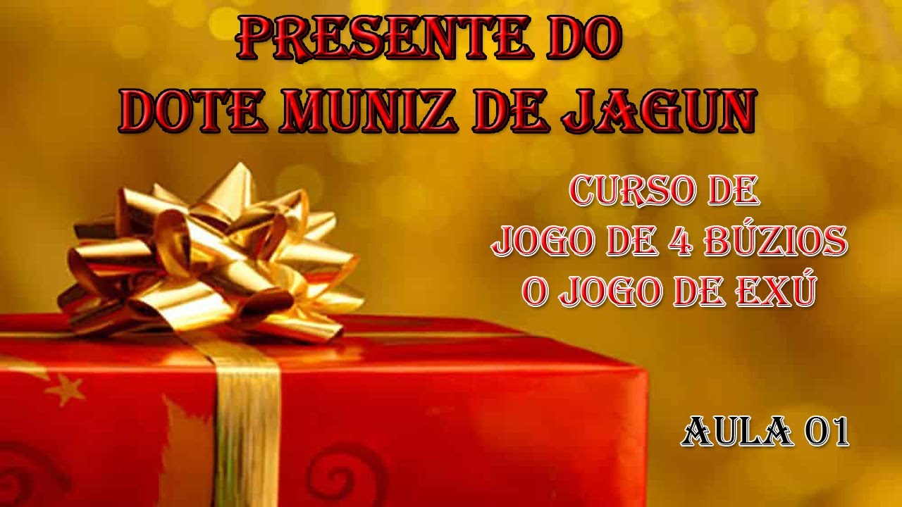 Curso de Jogo de 4 Búzios - Jogo de Exú - Aula 01