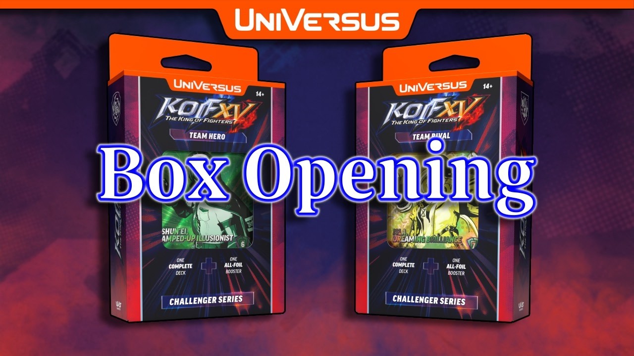 Universus: Box Opening King Of Fighters 15  #universus #kof15