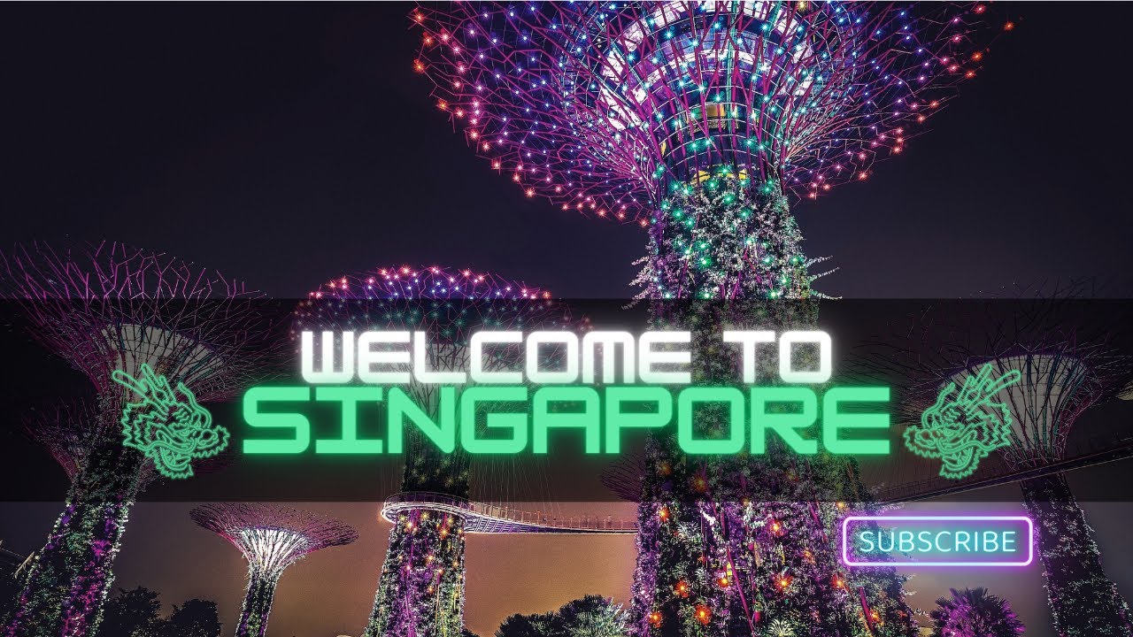 Singapore Neon Nights: A Synthwave Love Affair in 4K! 🌃 #singapore #neon