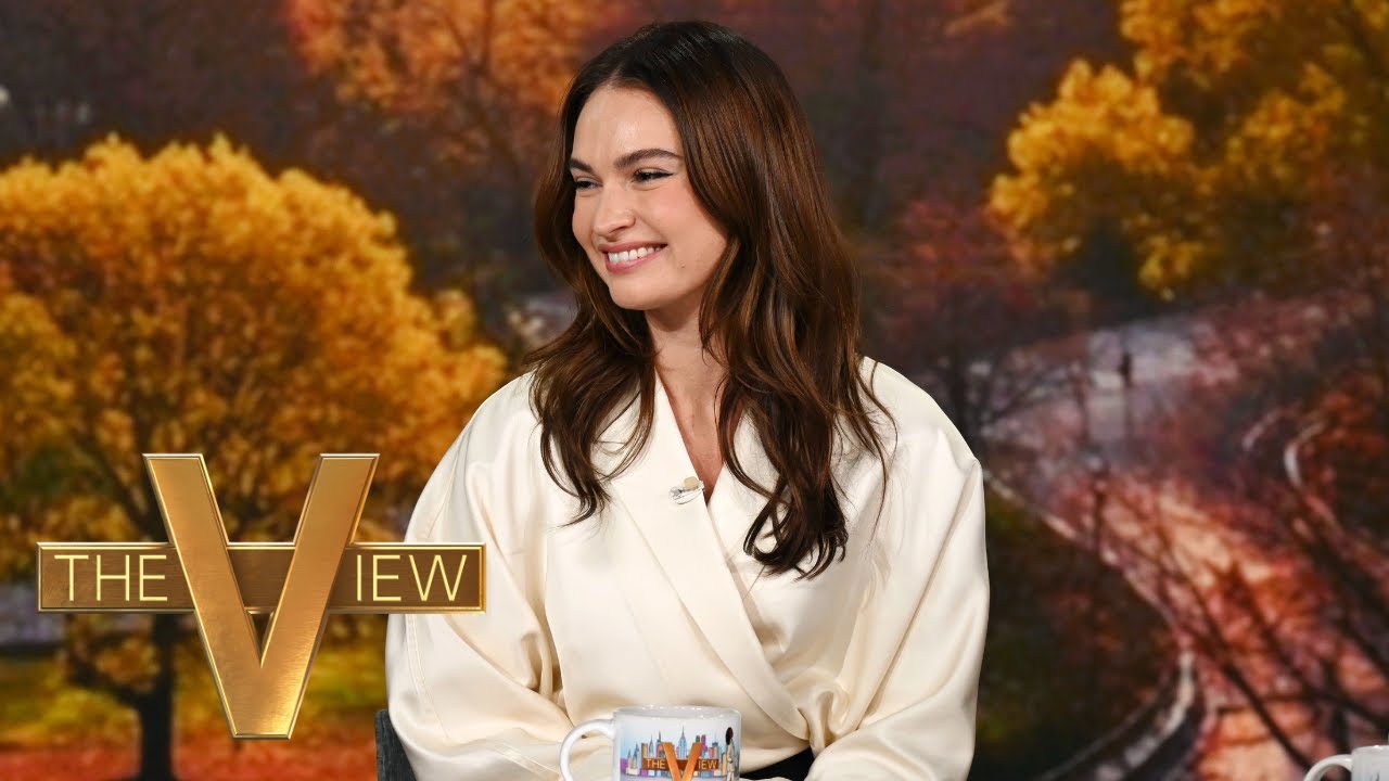 Lily James On Telling The True Story Of Bumble Dating App Founder In ‘Swiped' | The View