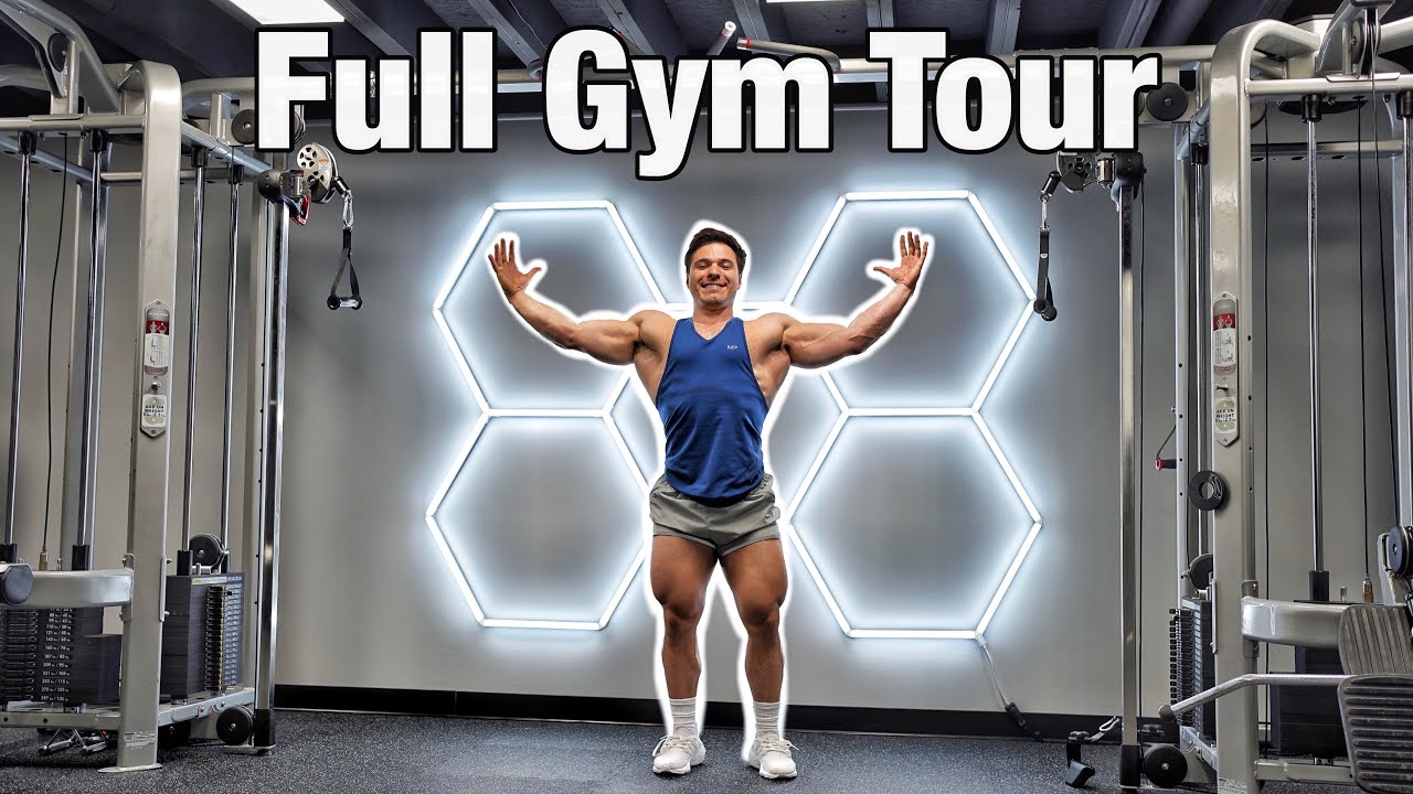 Dream Home Gym Tour | BEST BASEMENT GYM EVER!