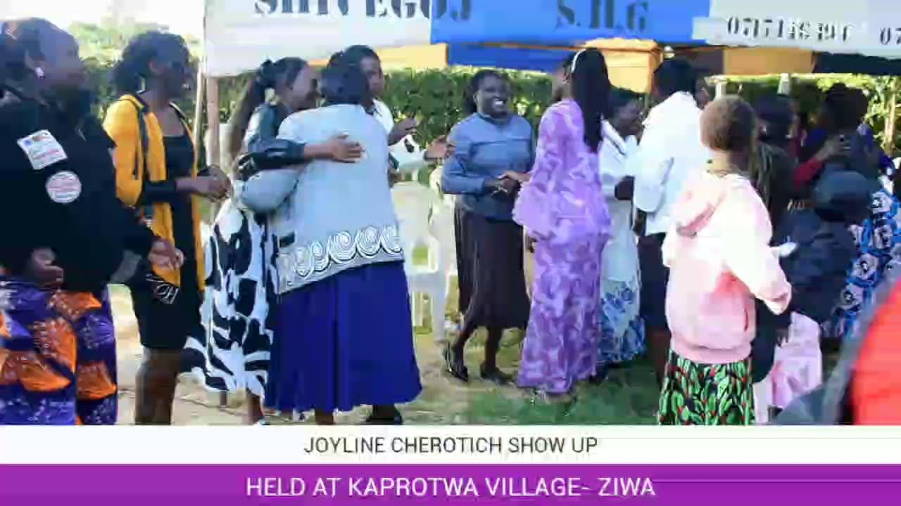 JOYLENE CHEROTICH'S SHOW UP & INTRODUCTION.