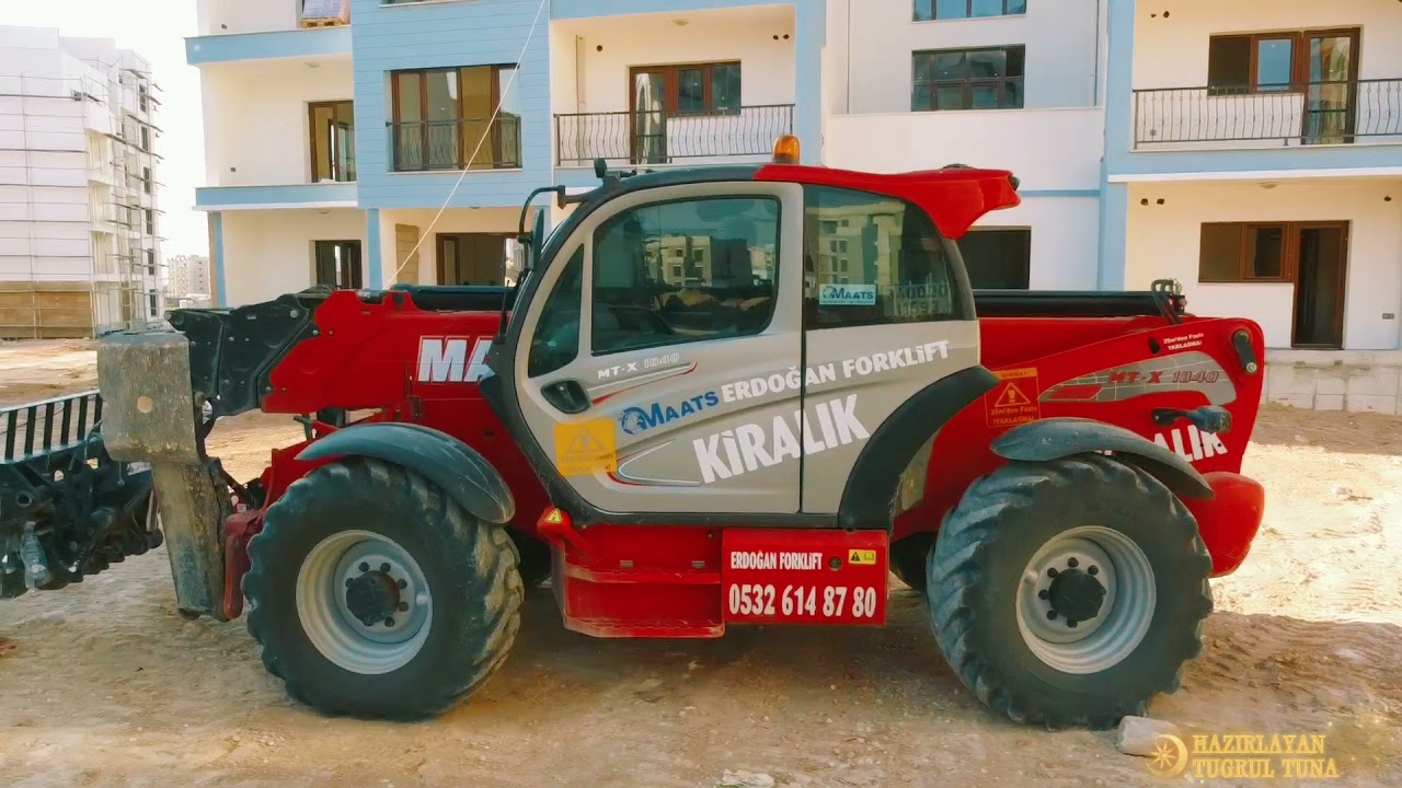 MANITOU MT-X 1840 ADANA TOKİ KONUT ŞANTİYE ÇALIŞMASI