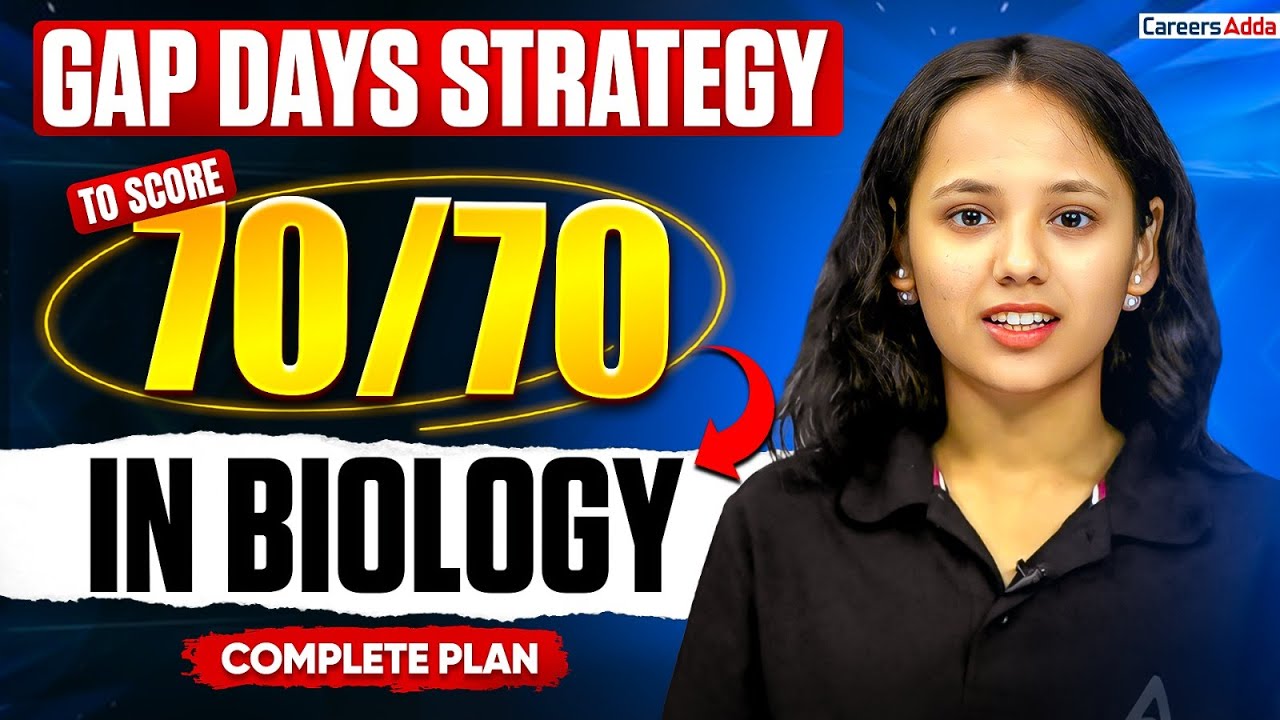 Class 12 Biology 2026 Gap Day Strategy 🚨 Score 70/70 in Board Exam | Nisha Ma'am